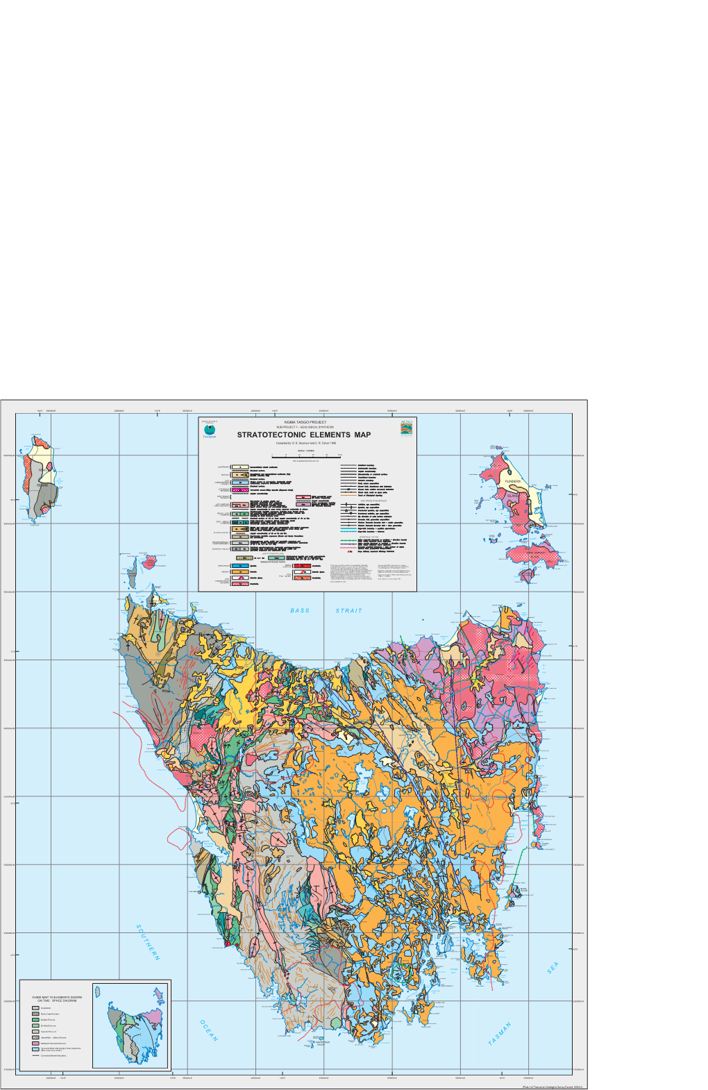 Stratotectonic Elements Map