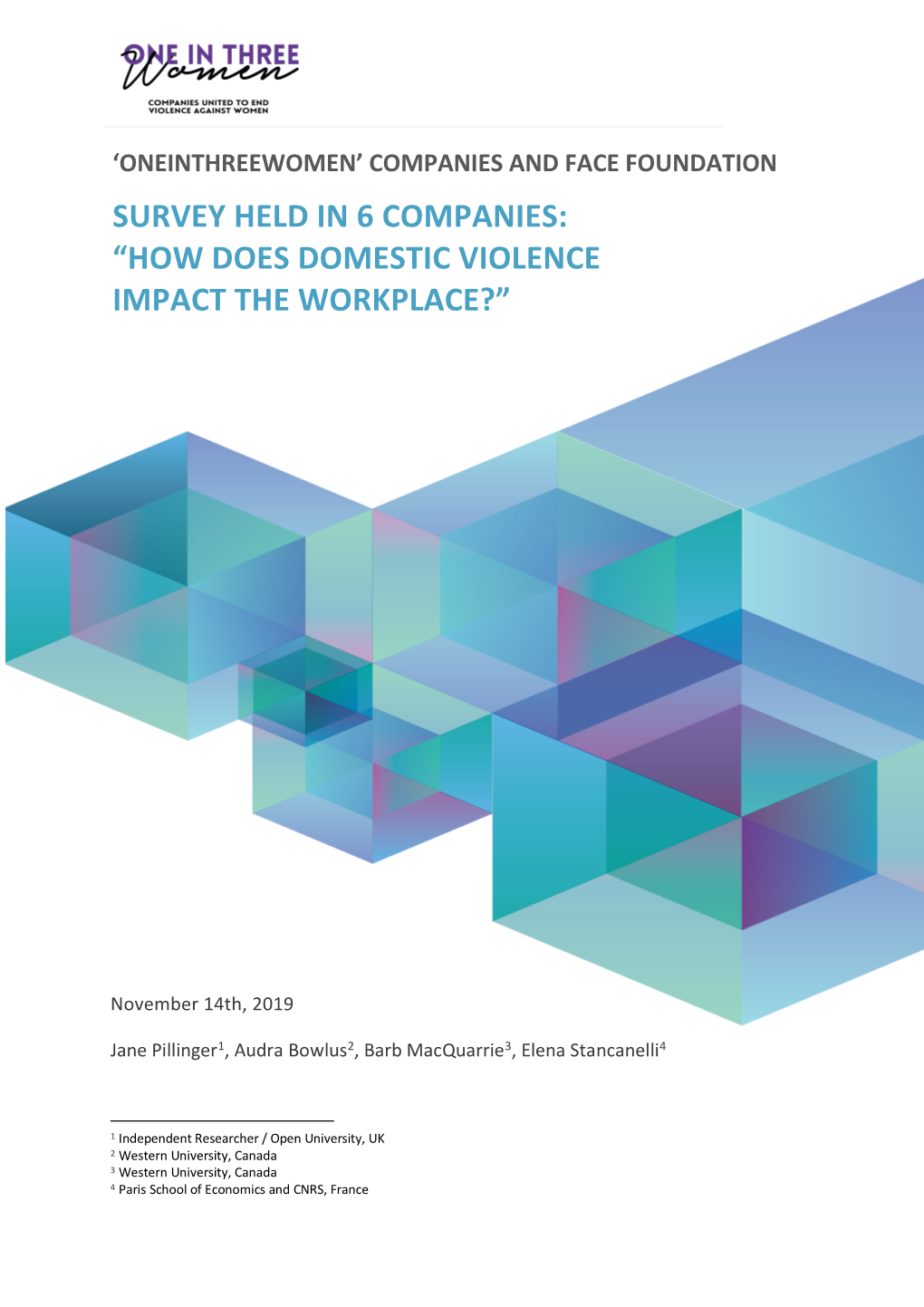 How Does Domestic Violence Impact the Workplace?”