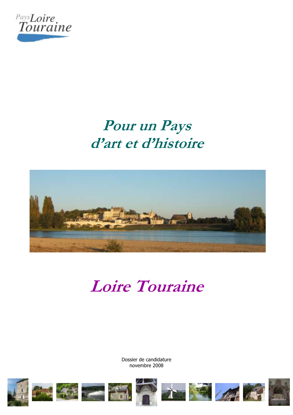 Carte D'identite Du Pays Loire Touraine