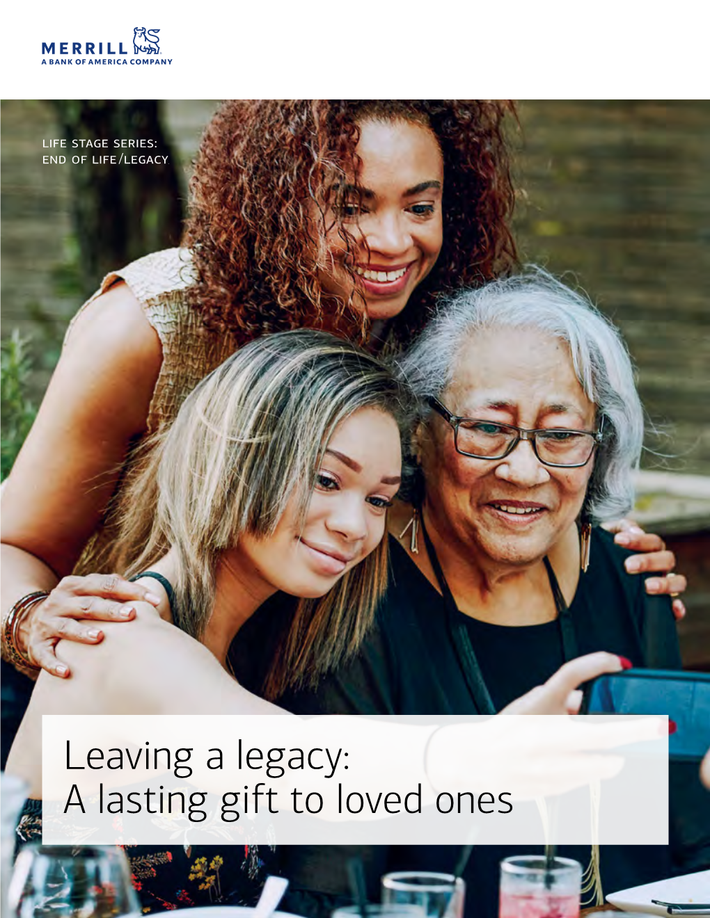 Leaving a Legacy: a Lasting Gift to Loved Ones Table of Contents