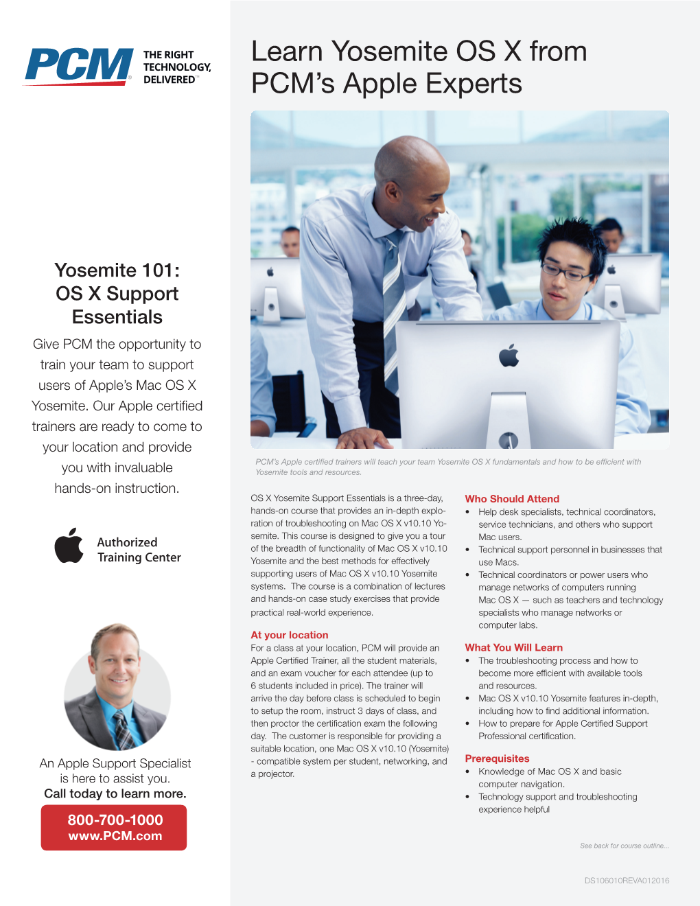 Learn Yosemite OS X from PCM's Apple Experts