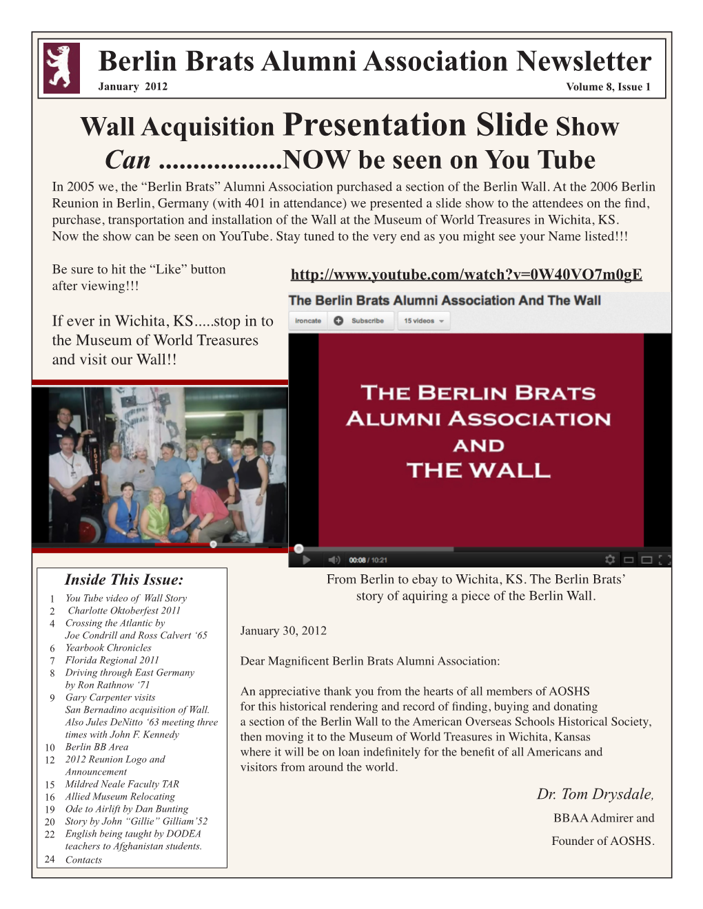 Wall Acquisition Presentation Slide Show Can