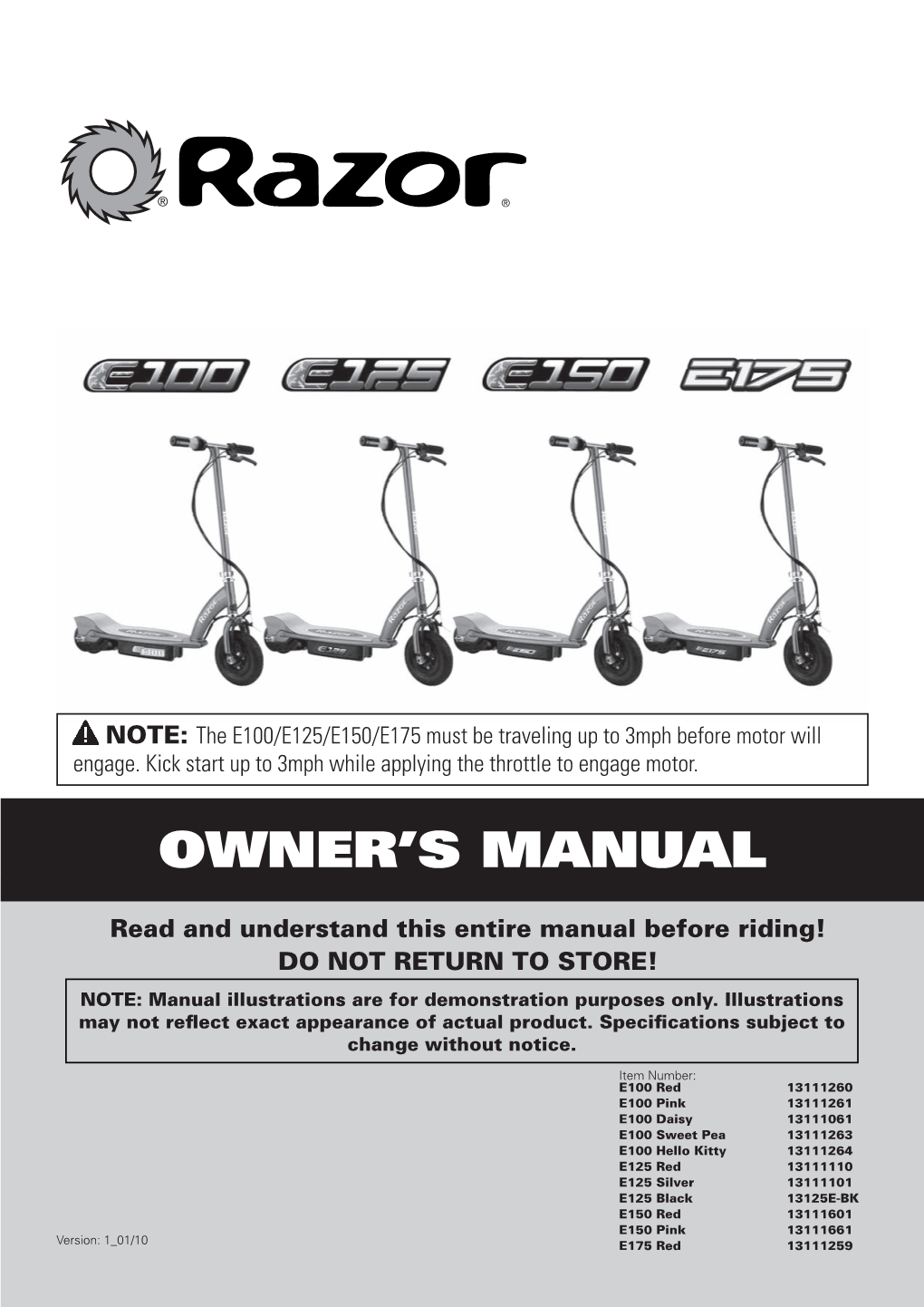 Owner's Manual