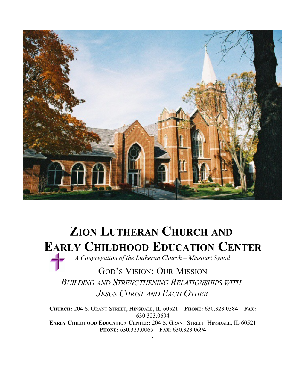 Zion Lutheran Church And