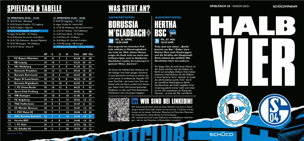 Borussia M'gladbach Hertha