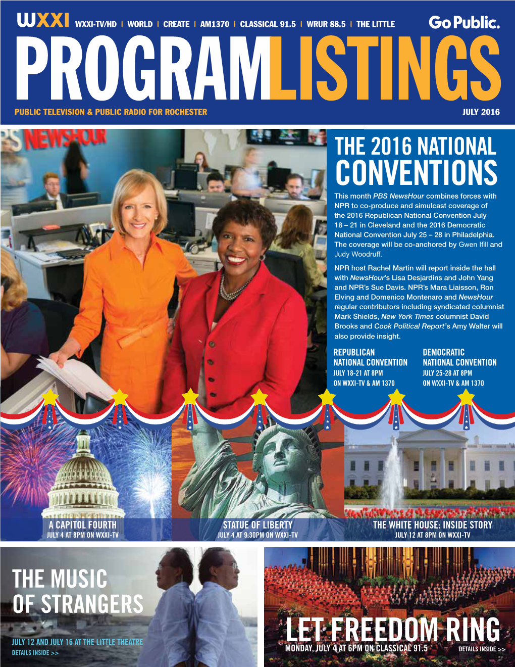 Program Listings” (USPS James W