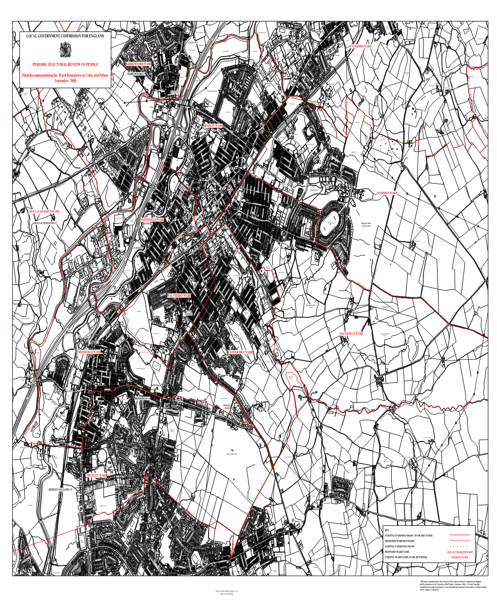 LOCAL GOVERNMENT COMMISSION for ENGLAND N N 2 D 4 O M Round Wood Le 8 M R 65 O W L N