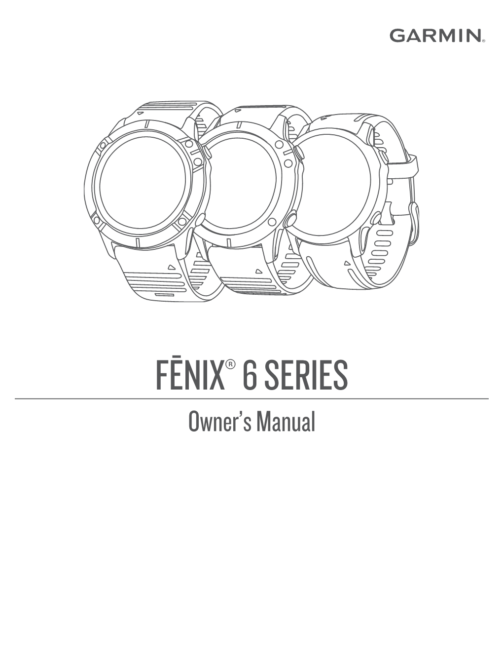 Fēnix®‎ 6 Series Owner's Manual