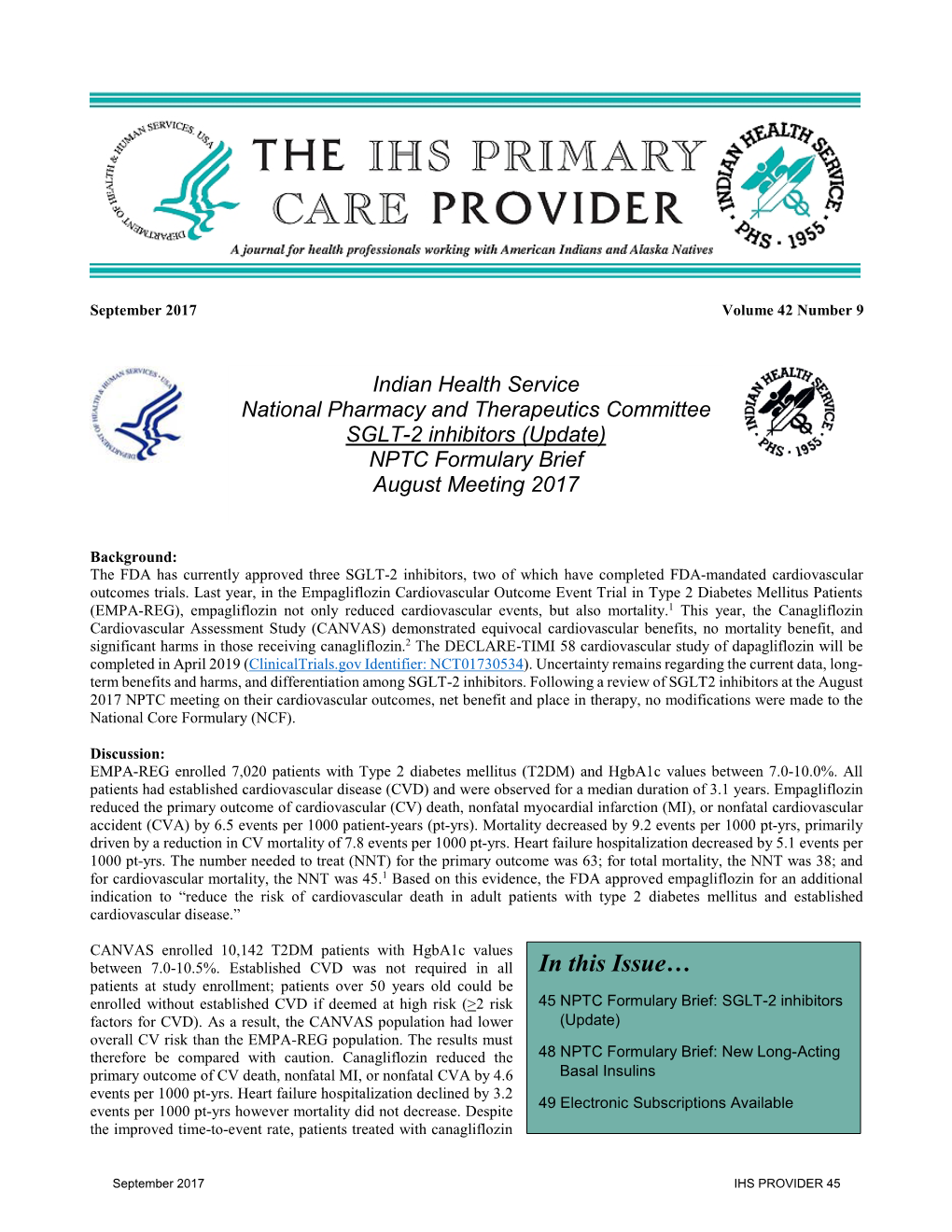 IHS PROVIDER September 2017