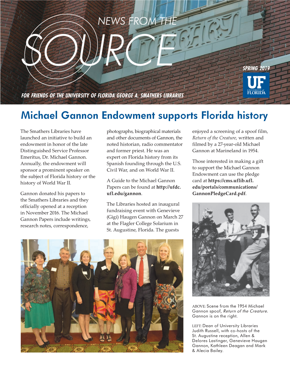 Michael Gannon Endowment Supports Florida History