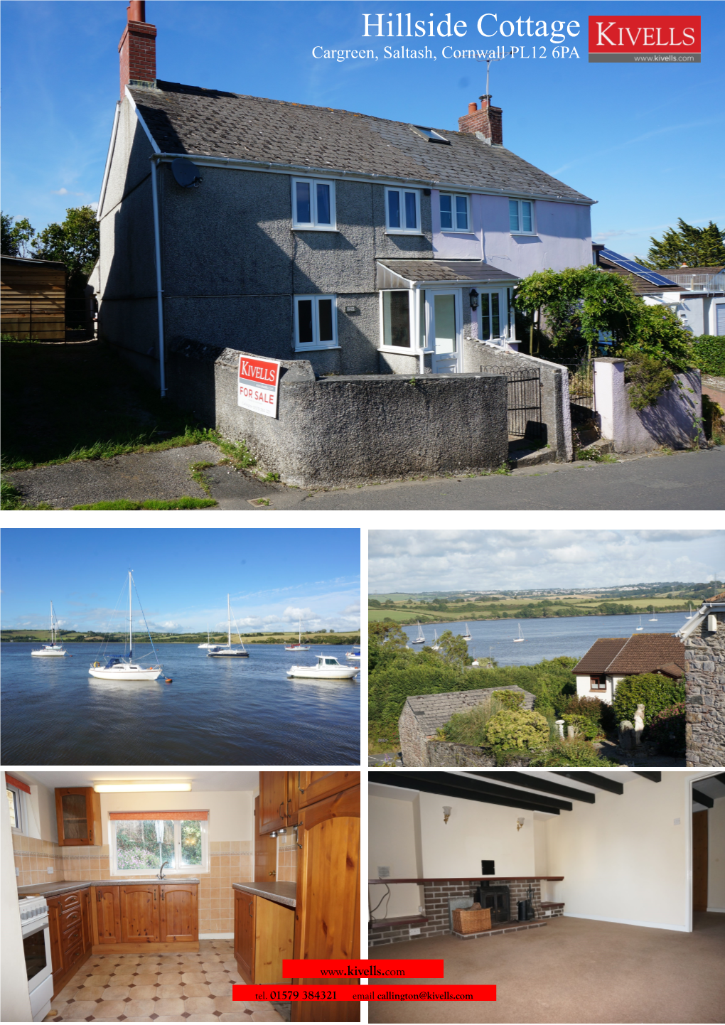 Hillside Cottage Cargreen, Saltash, Cornwall PL12 6PA