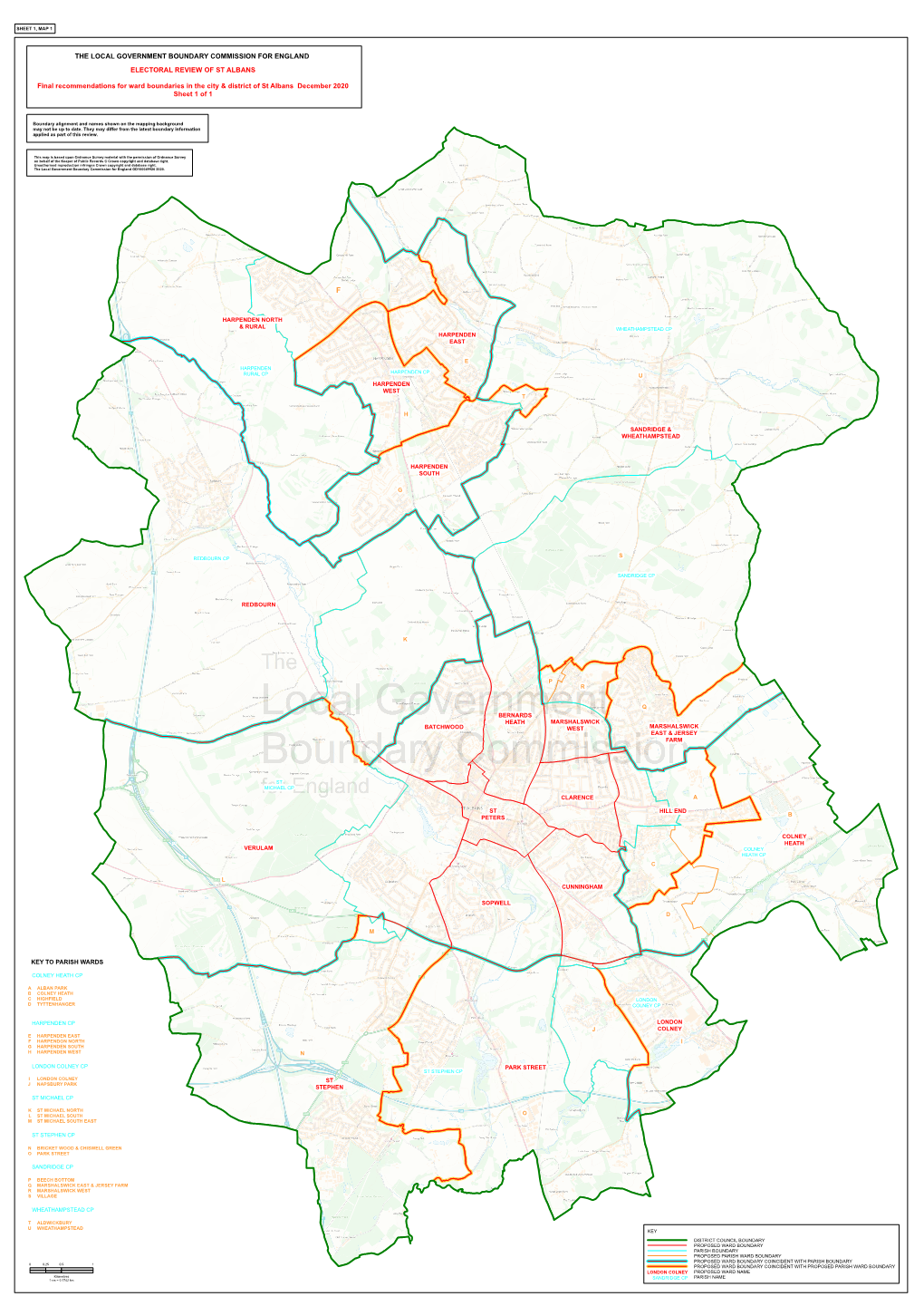 The Local Government Boundary Commission for England Electoral Review of St Albans