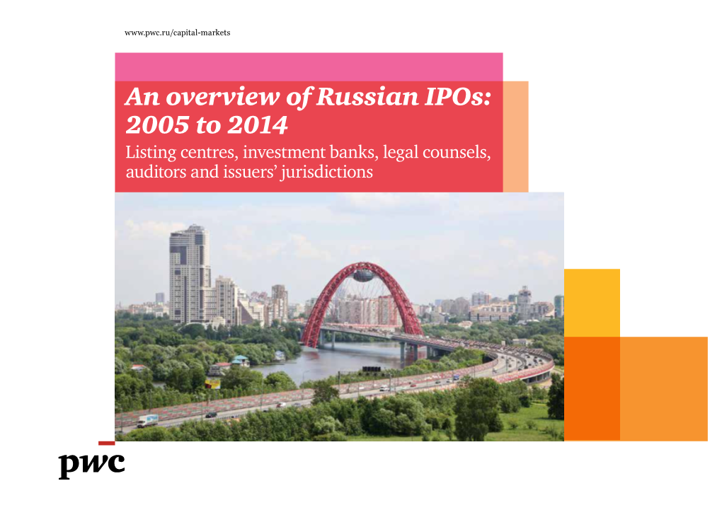 An Overview of Russian Ipos