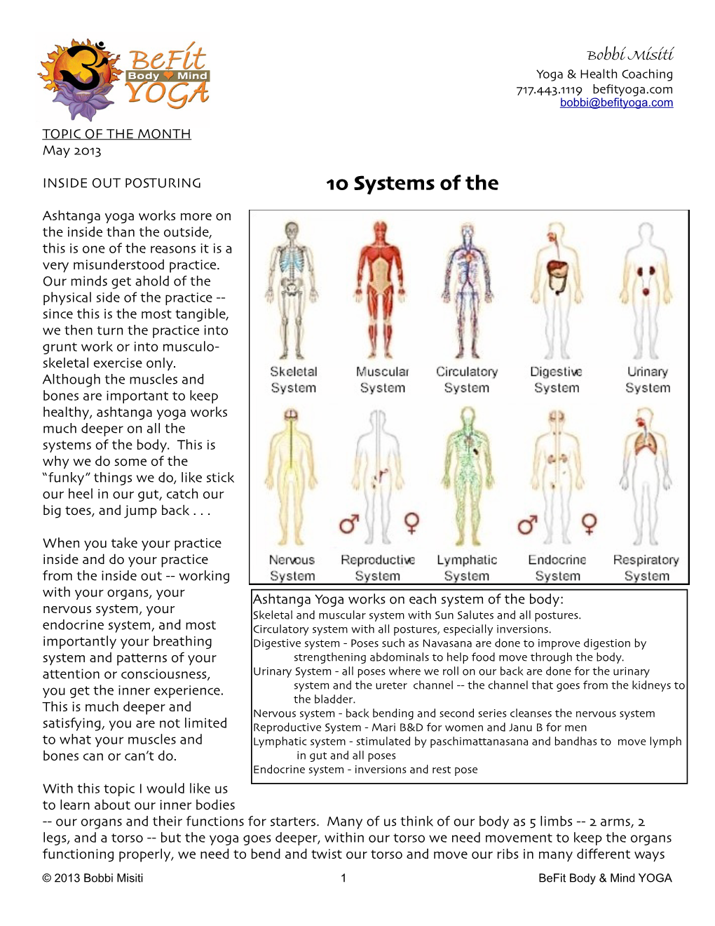 Focus of the Month 5.13