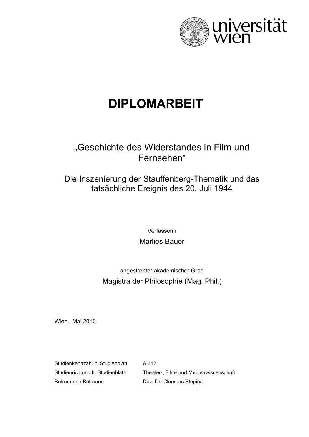 3. Claus Schenk Graf Von Stauffenberg Und Operation Walküre