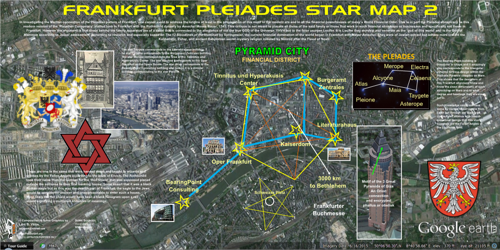 Frankfurt Pleiades Star Map 2