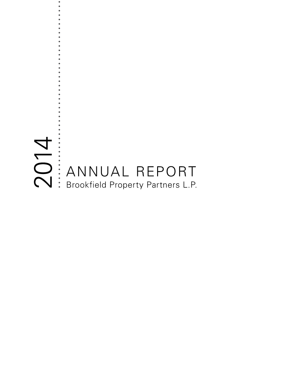 2014 Annual Report on Form 20-F