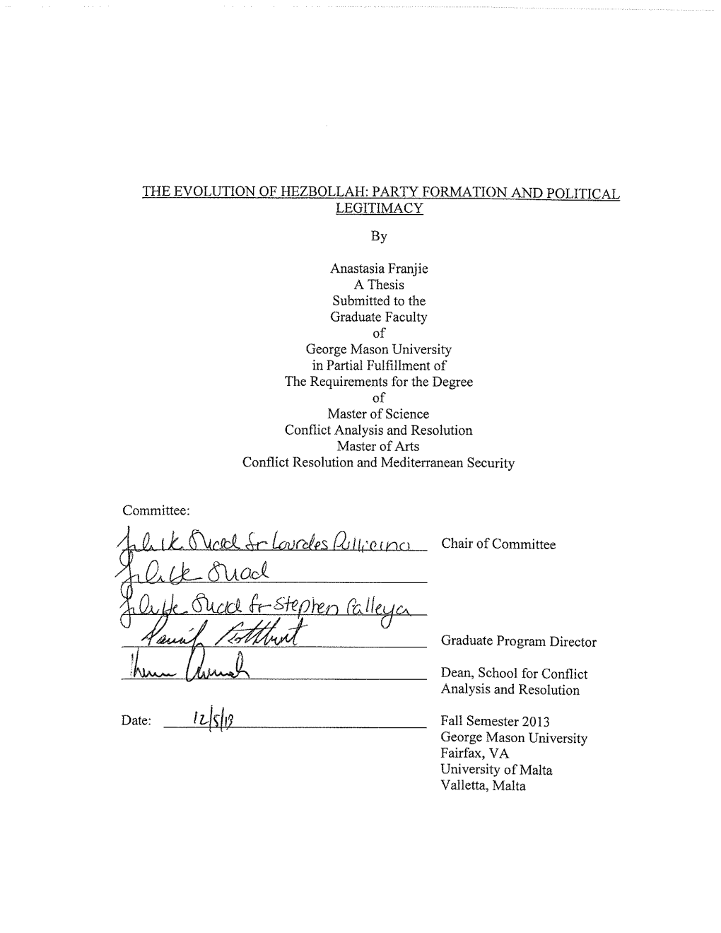 Party Formation and Political Legitimacy