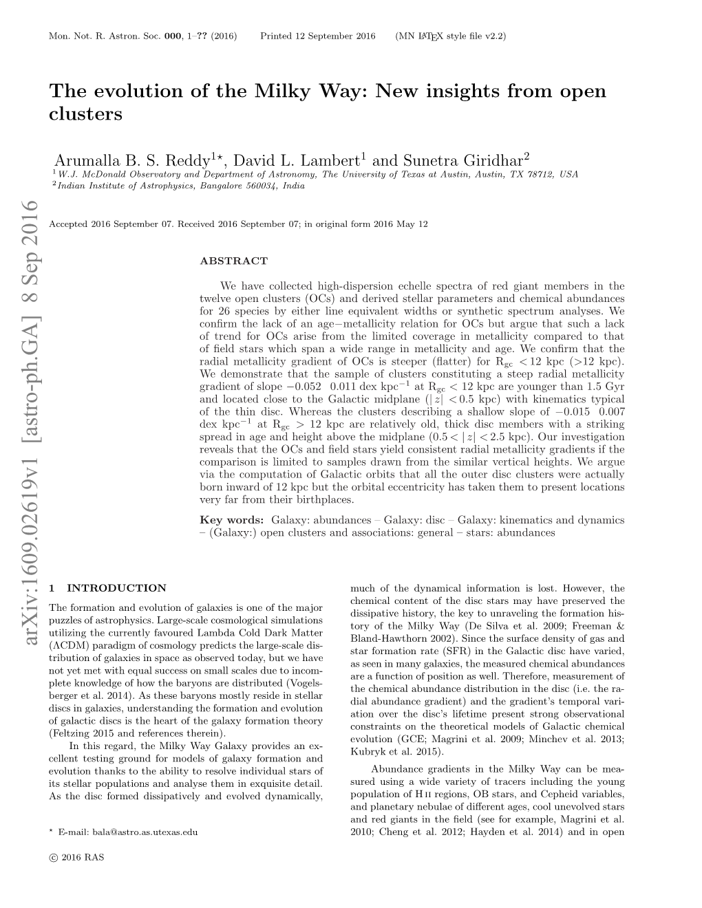 The Evolution of the Milky Way: New Insights from Open Clusters