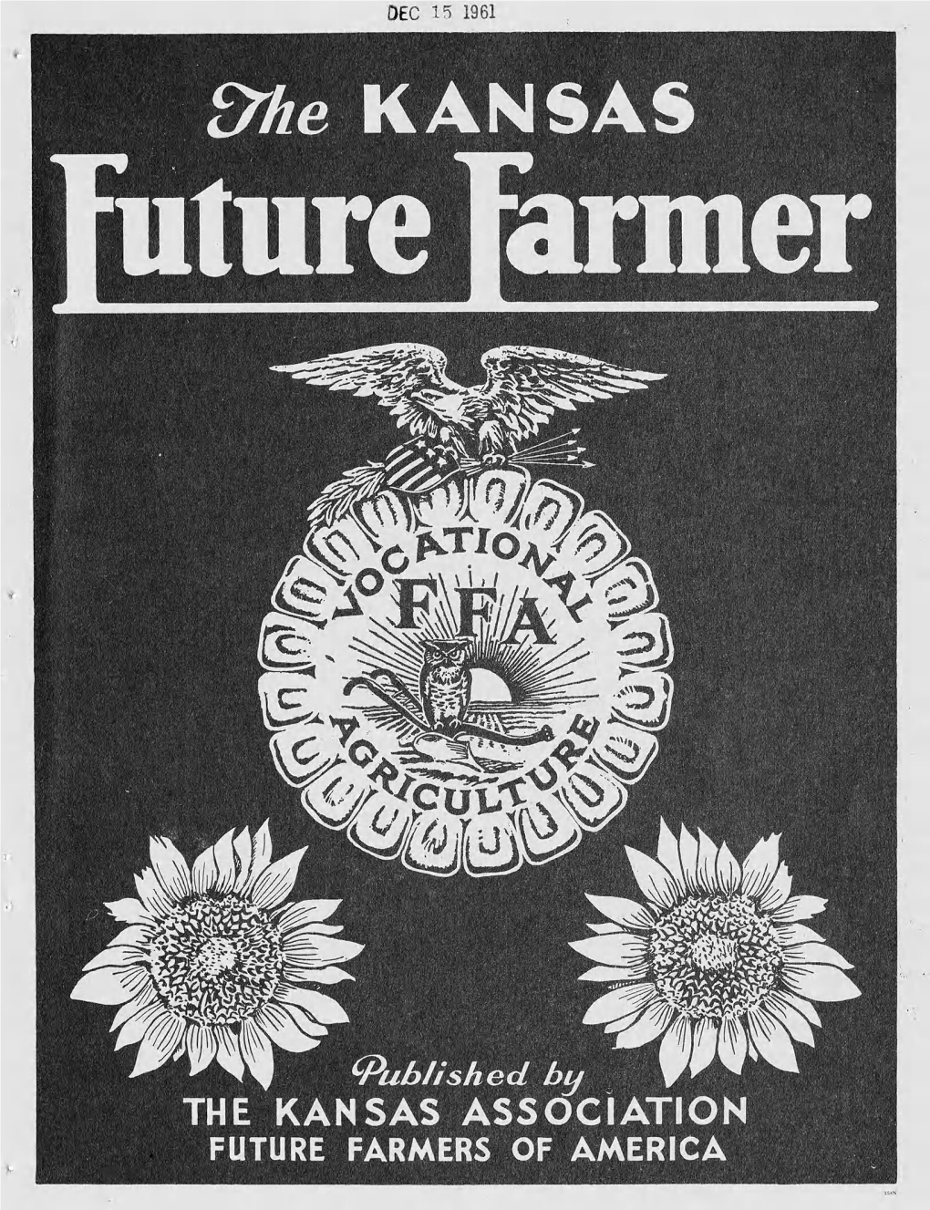 Dec 15 1961 National Officers, Future Farmers of America 1961-62