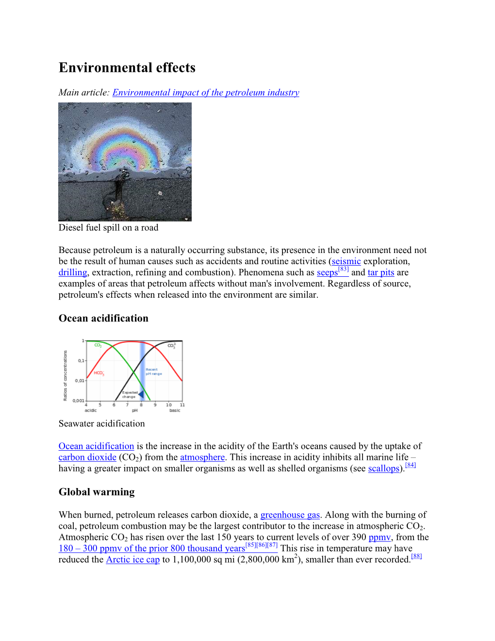 Environmental Effects