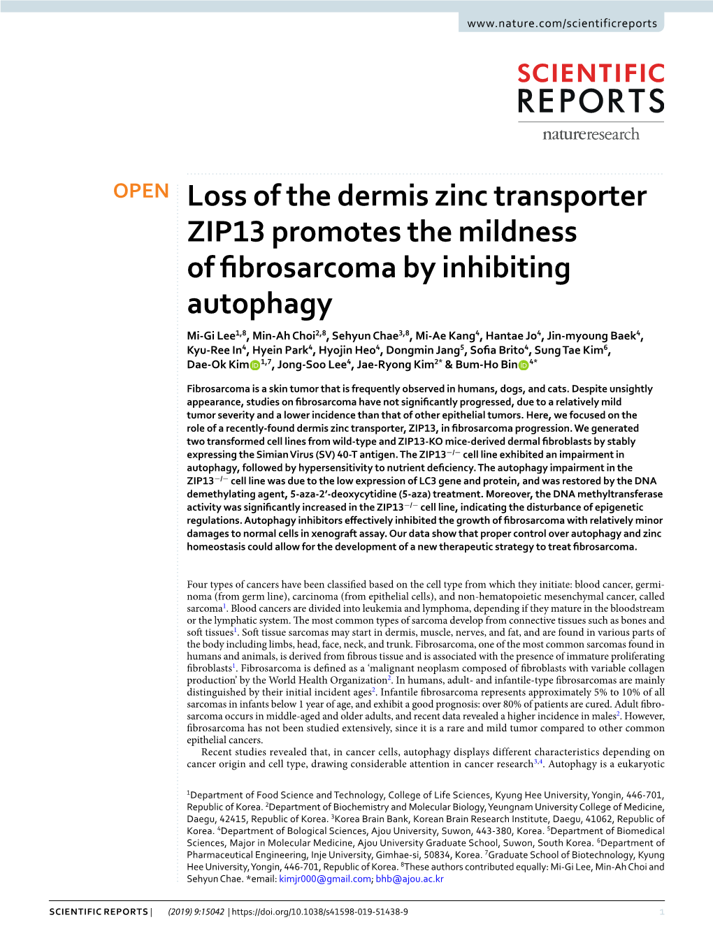 Loss of the Dermis Zinc Transporter ZIP13 Promotes the Mildness Of