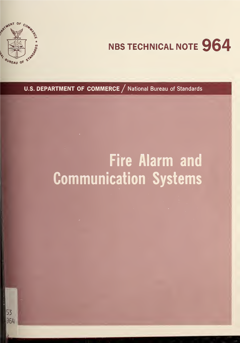 Fire Alarm and Communication Systems Ioflil Burin of Stndirti