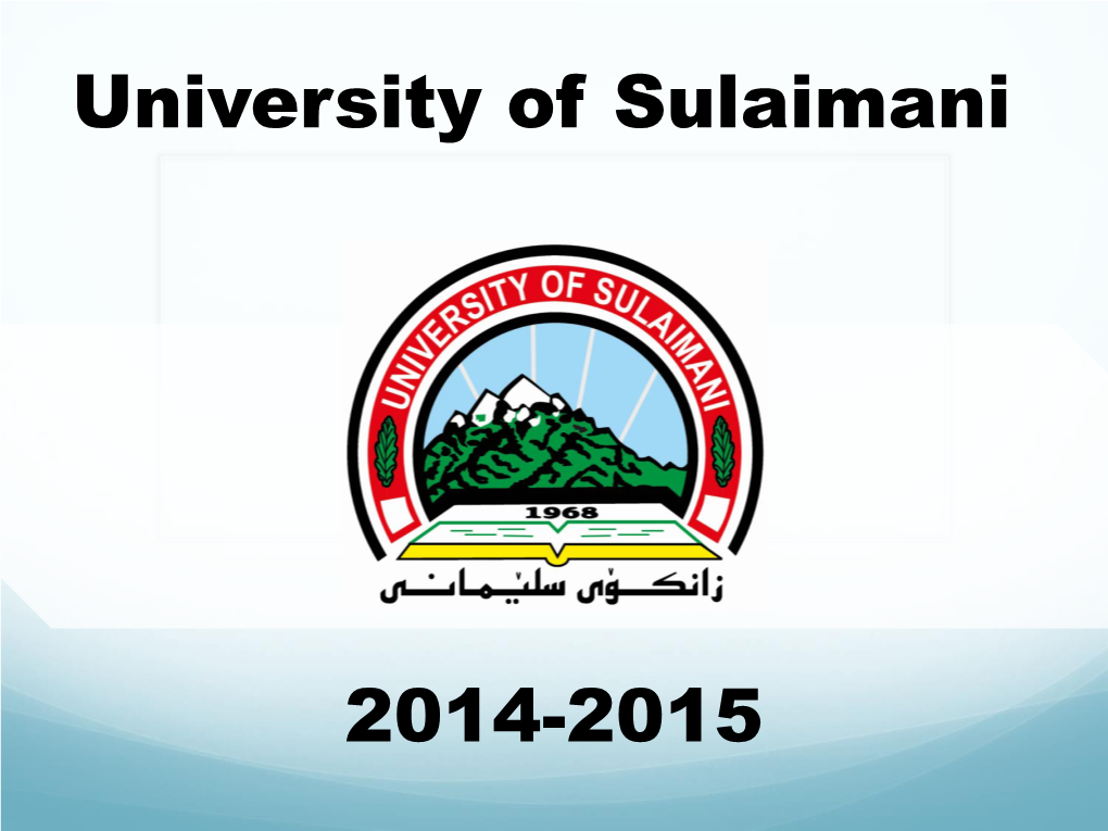 University of Sulaimani