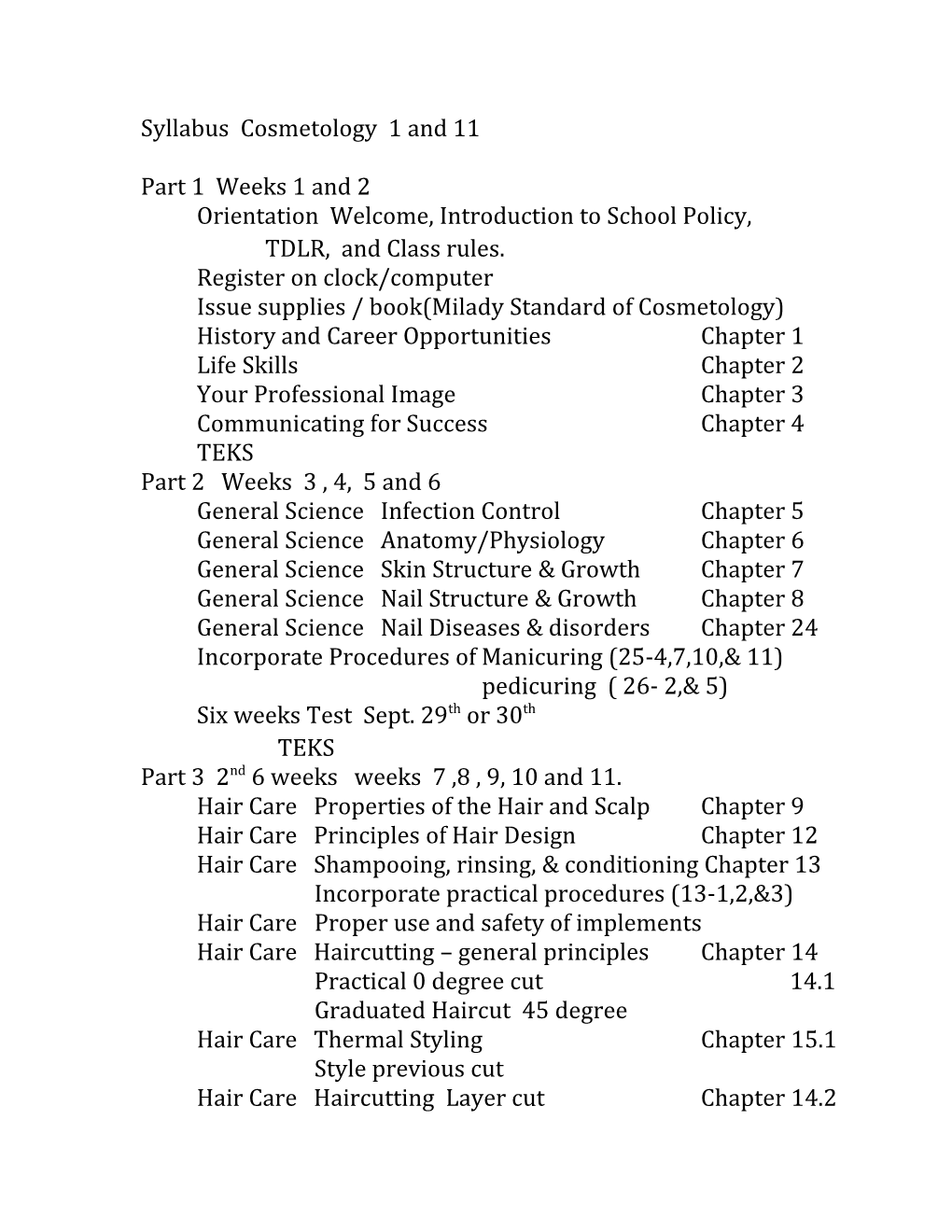 Orientation Welcome, Introduction to School Policy