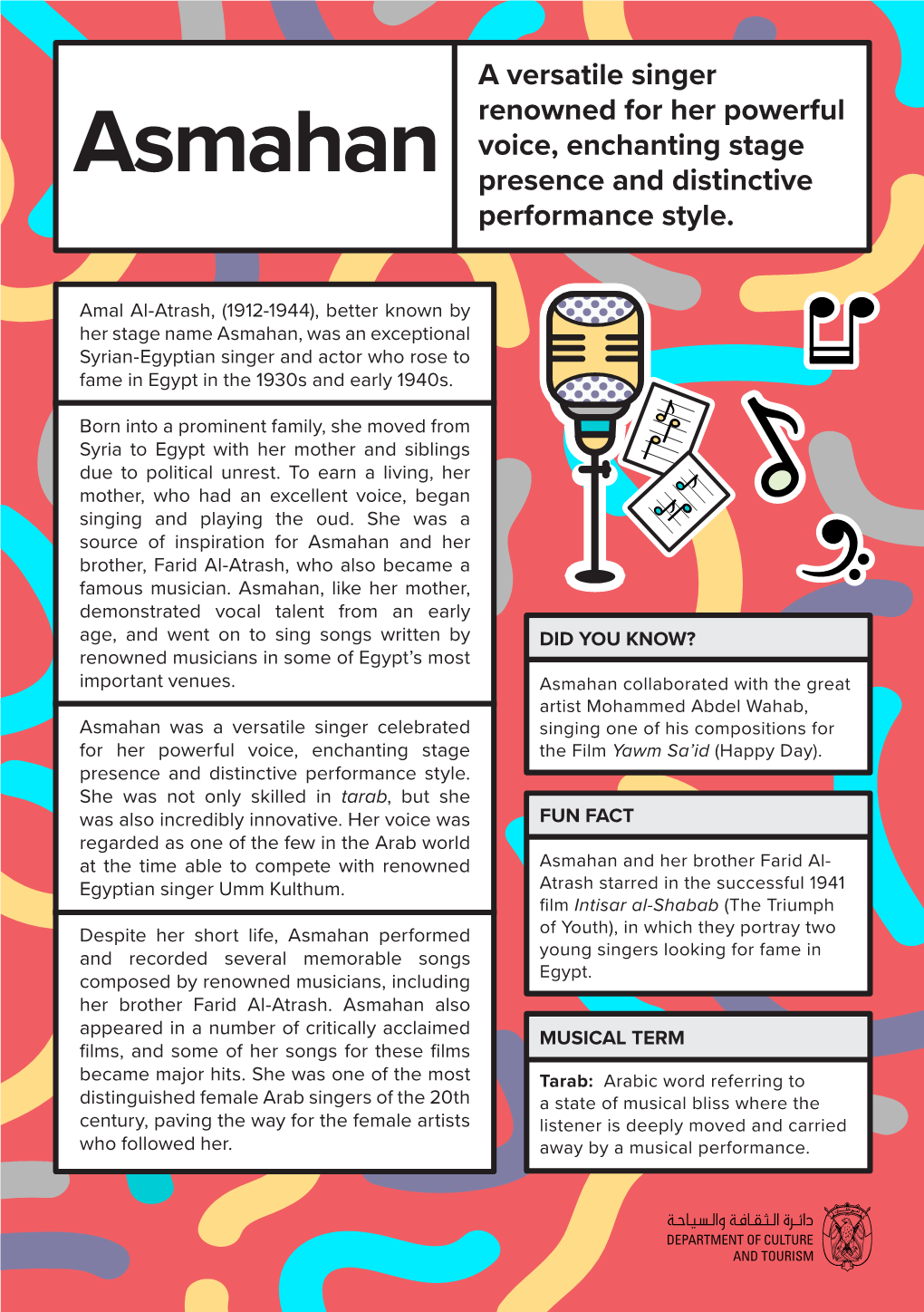 Asmahan Presence and Distinctive Performance Style