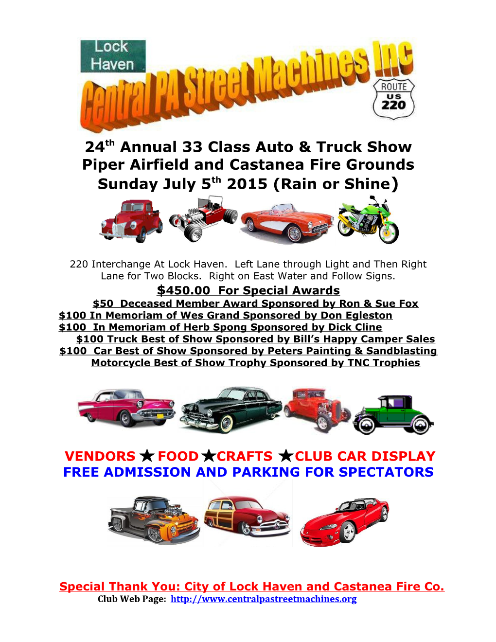 Piper Airfield and Castanea Fire Grounds