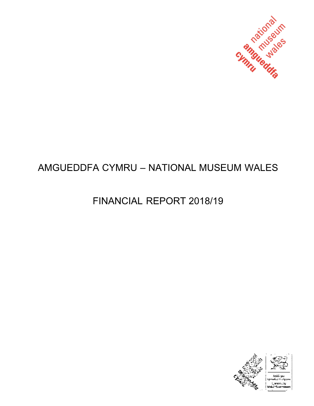 Amgueddfa Cymru – National Museum Wales Financial Report 2018/19