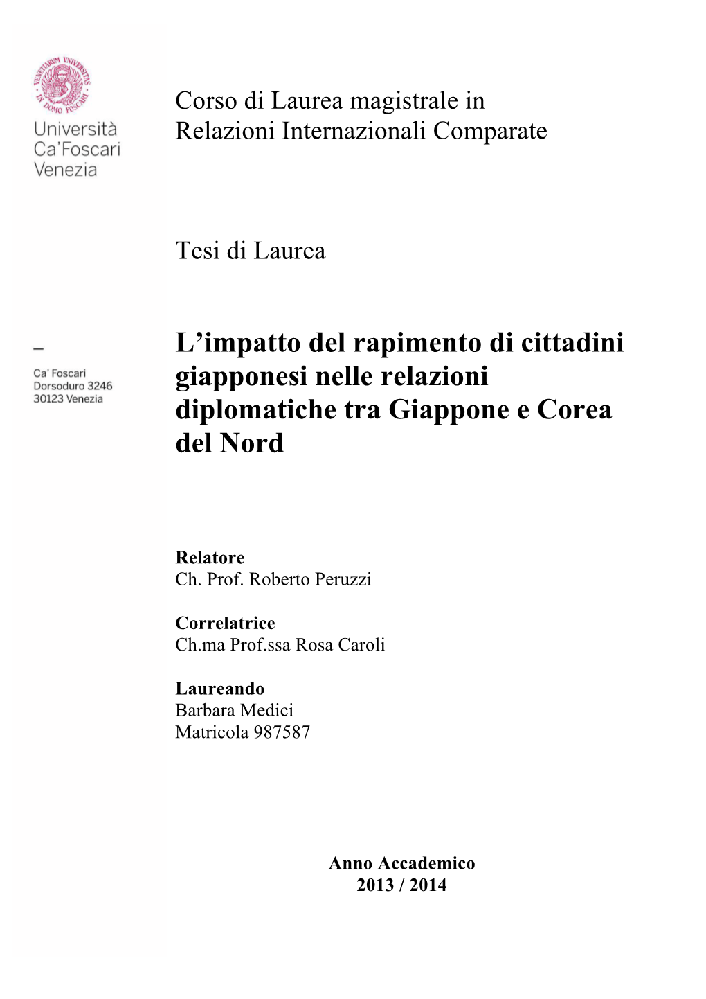 L'impatto Del Rapimento Di Cittadini Giapponesi Nelle Relazioni