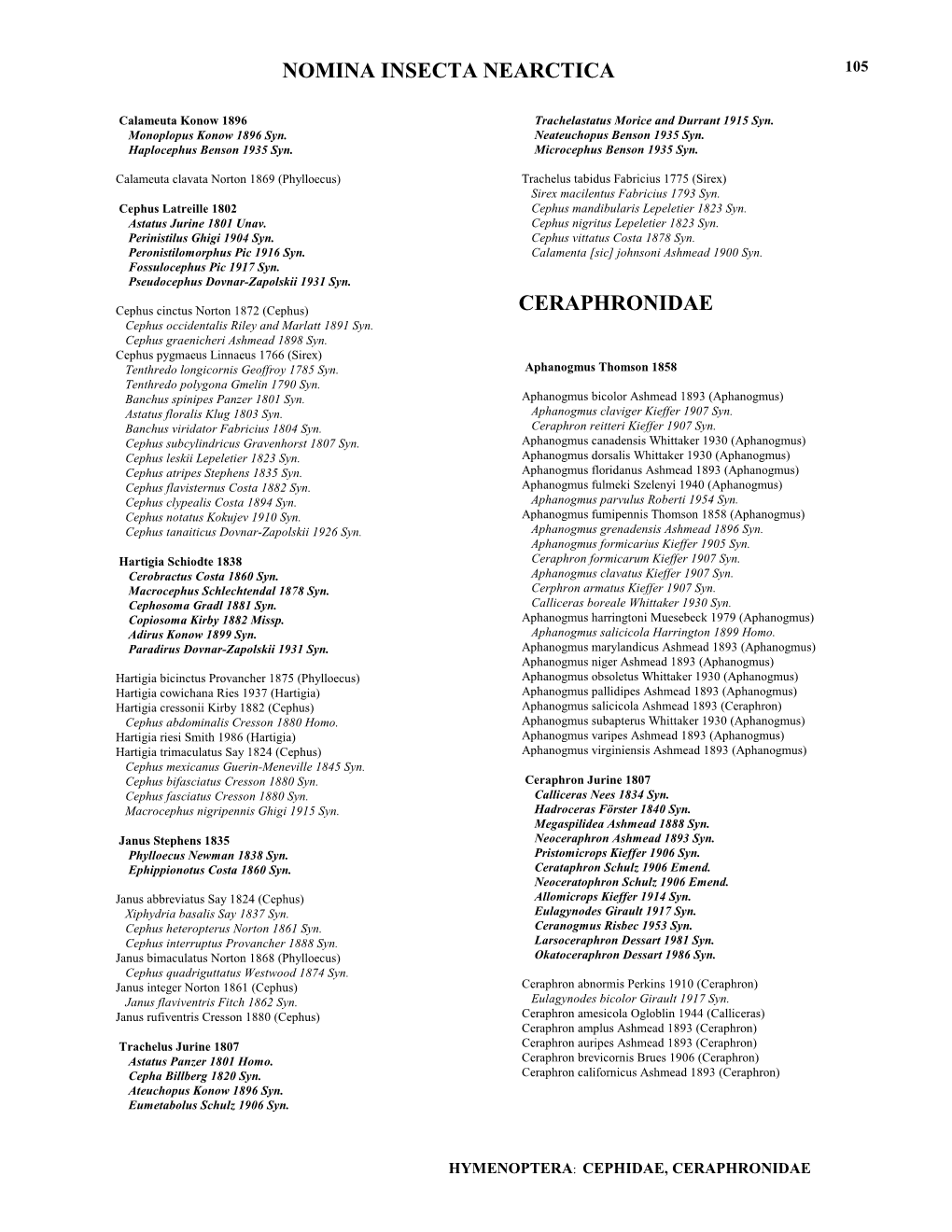 Calameuta Konow 1896 Trachelastatus Morice and Durrant 1915 Syn