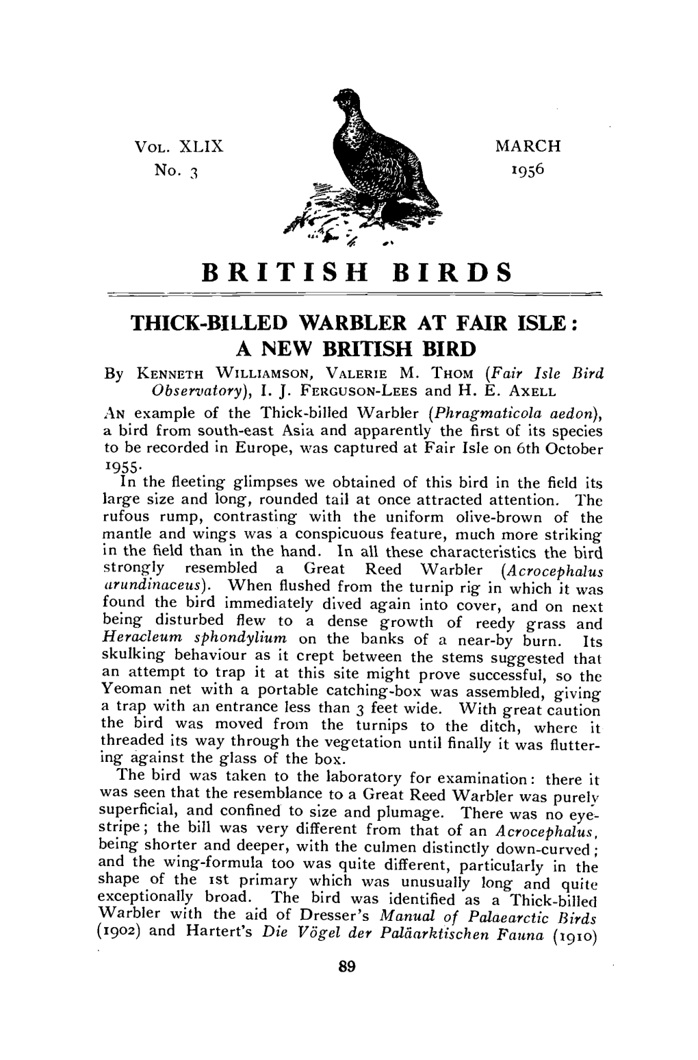 British Birds |