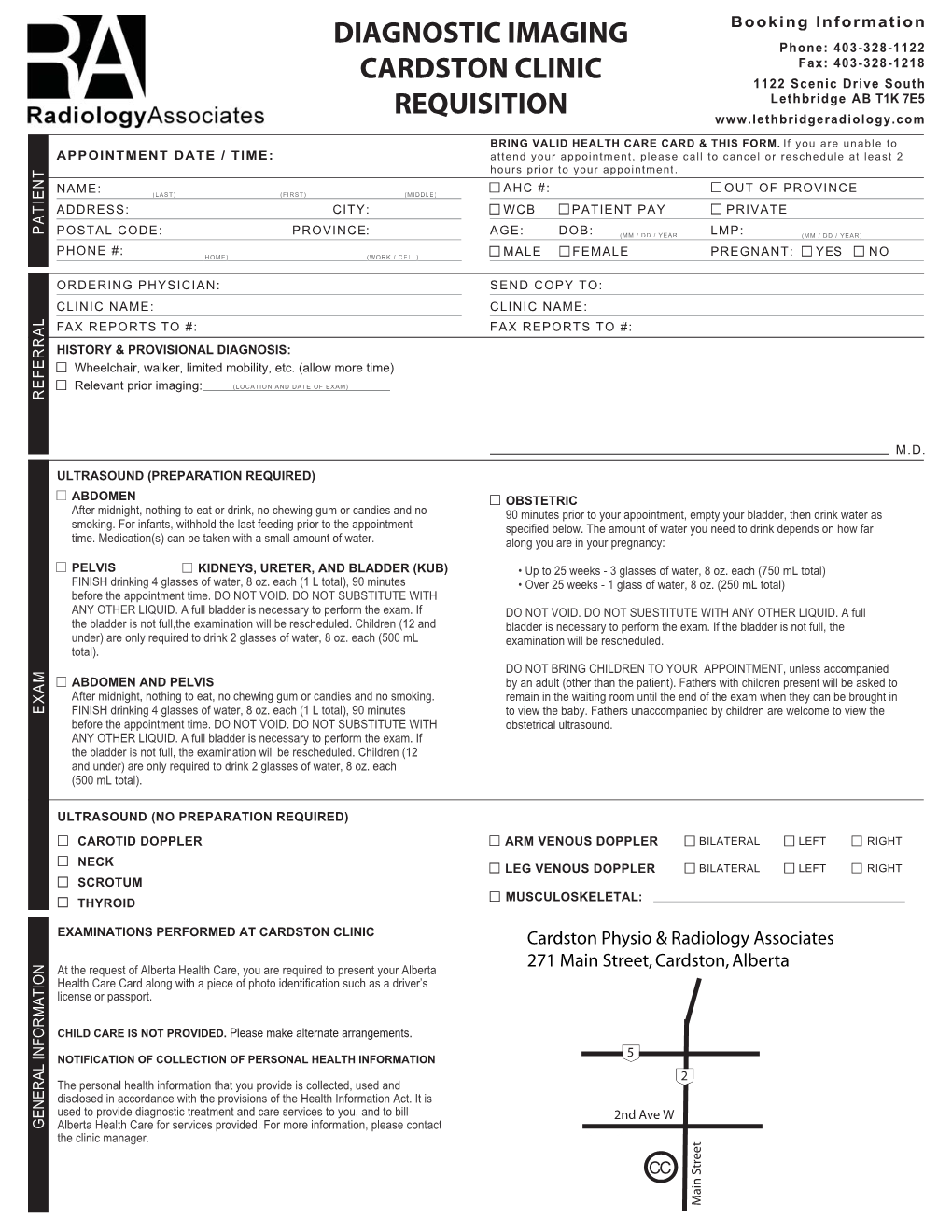 Cardston Requisition