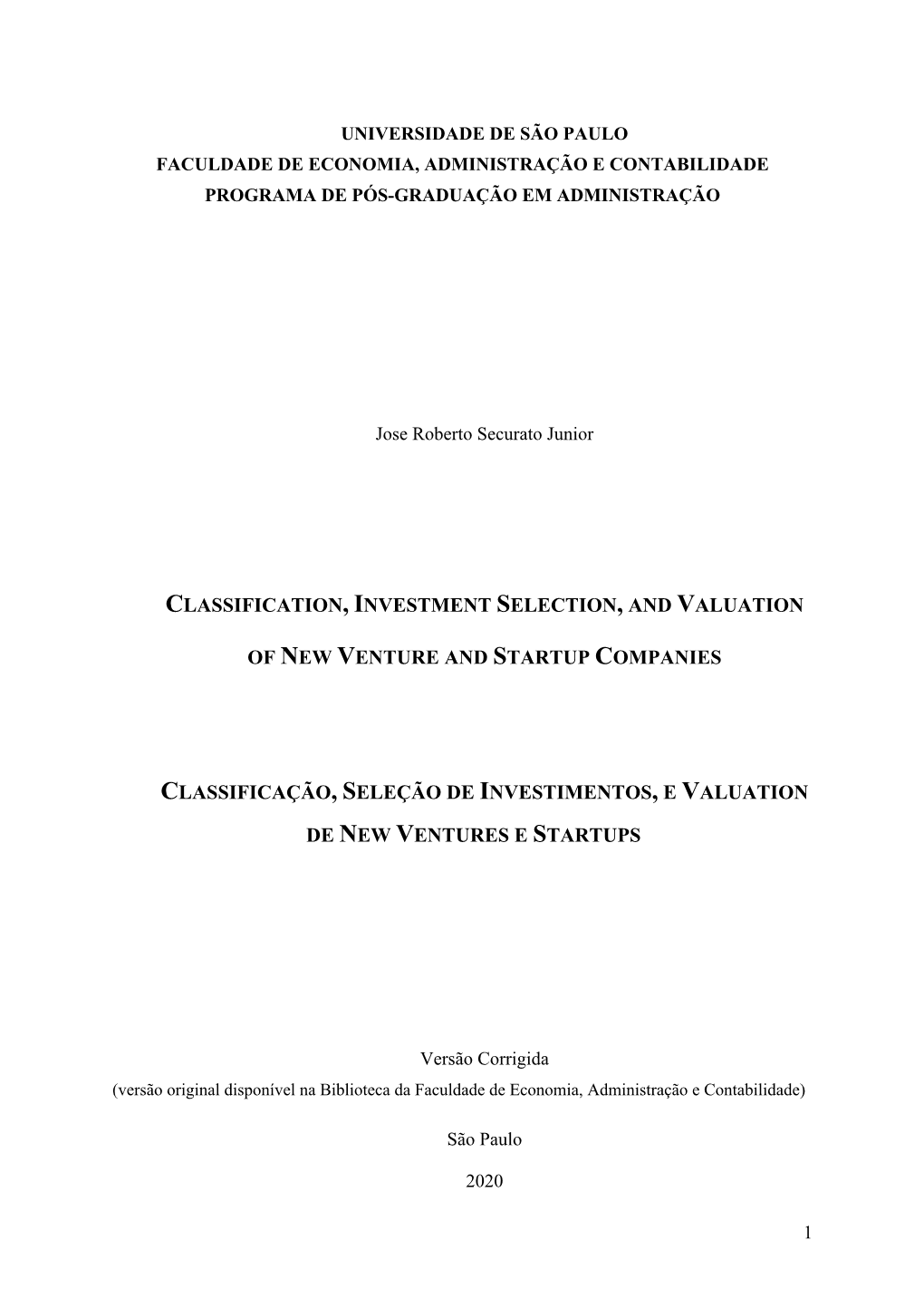 Startup Valuation THESIS V.35 (REVISADA)