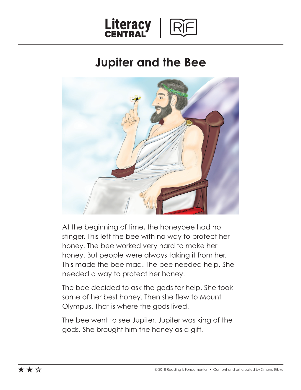 Jupiter and the Bee