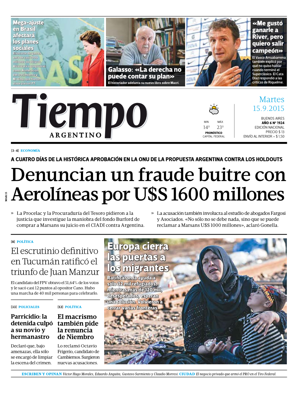 Denuncian Un Fraude Buitre Con Aerolíneas Por U$S 1600 Millones