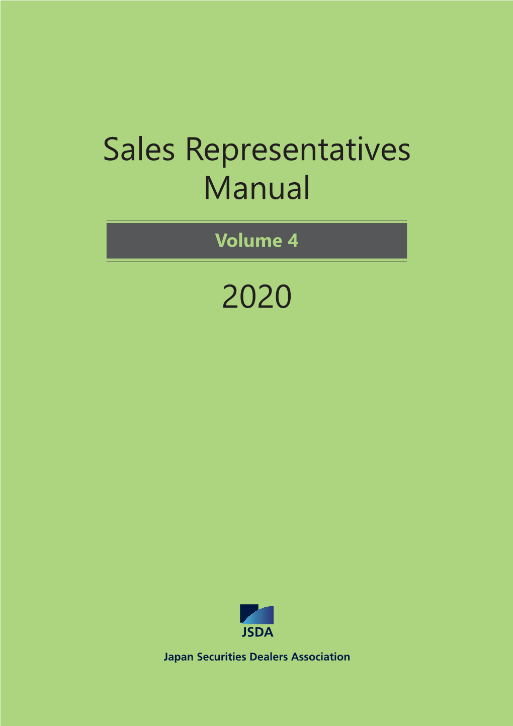 Sales Representatives Manual 2020