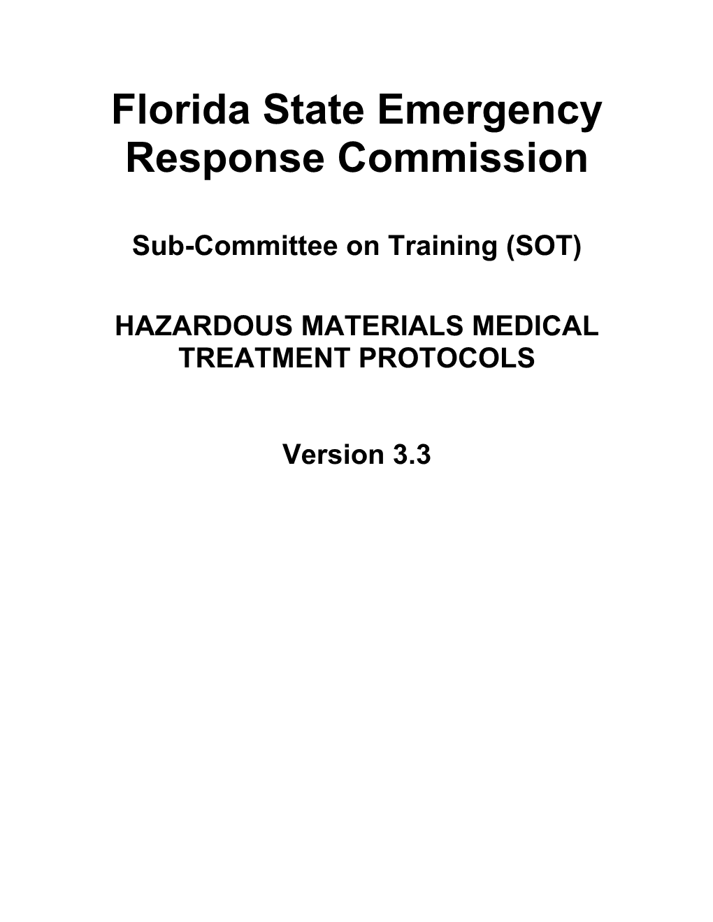 Florida State Emergency Response Commission