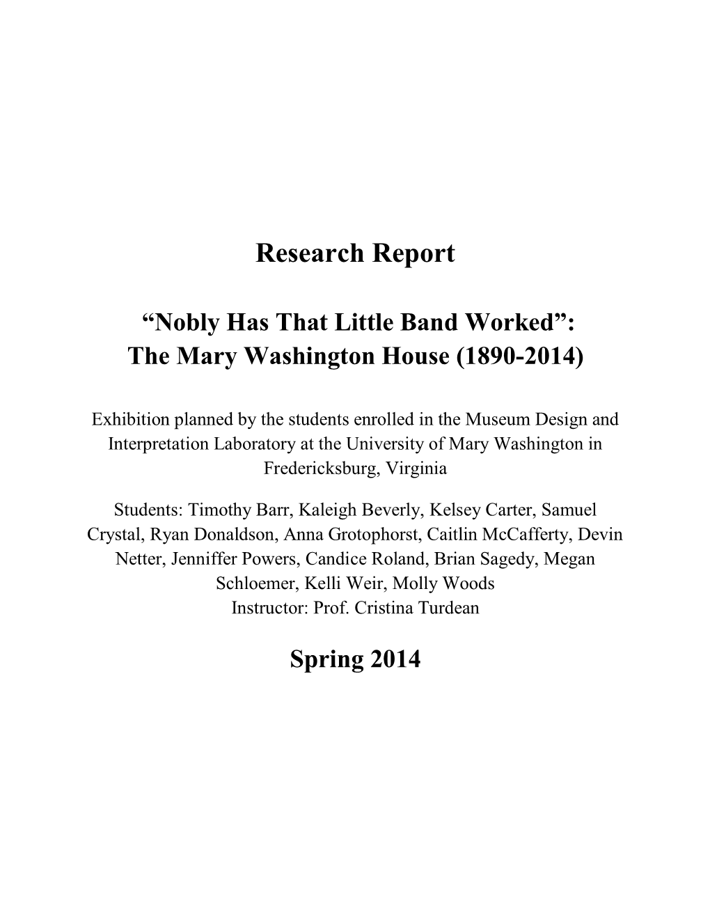 Compiled Research Report.Docx