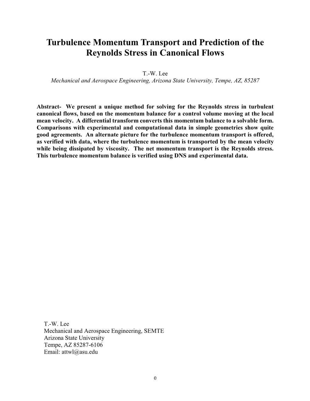 Turbulence Momentum Transport and Prediction of the Reynolds Stress in Canonical Flows