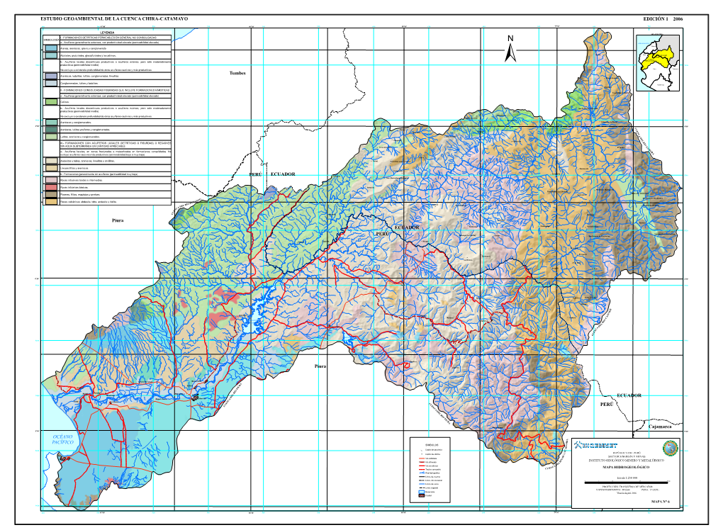 Estudio Geoambiental De La Cuenca Chira-Catamayo Edición 1 2006