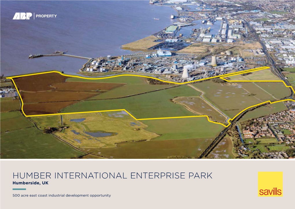 HUMBER INTERNATIONAL ENTERPRISE PARK Humberside, UK