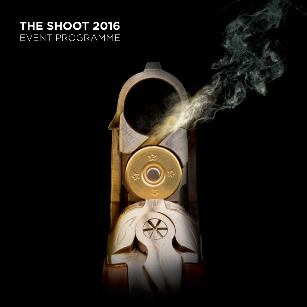 The Shoot 2016 Event Programme Advertising