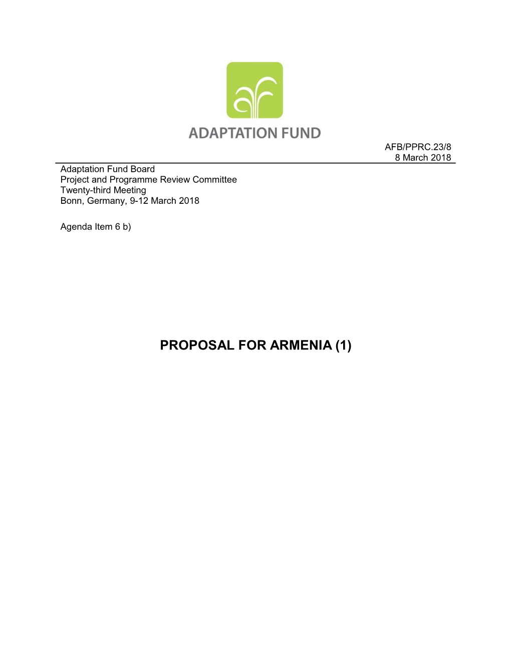 Proposal for Armenia (1)