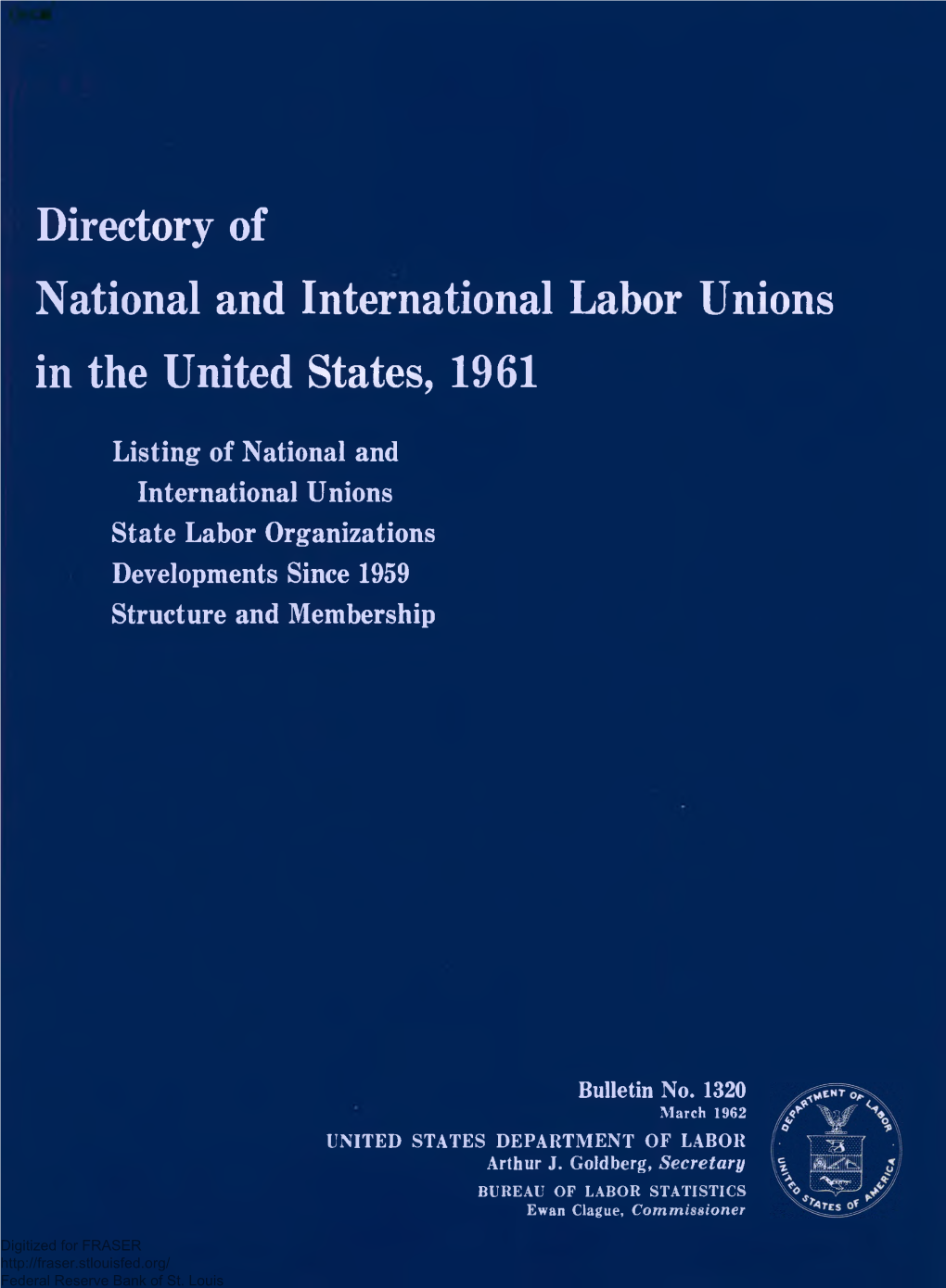 Directory of National and International Labor