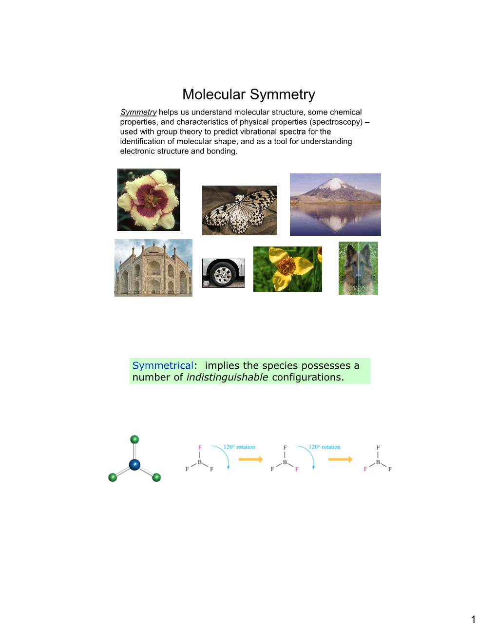 Molecular Symmetry