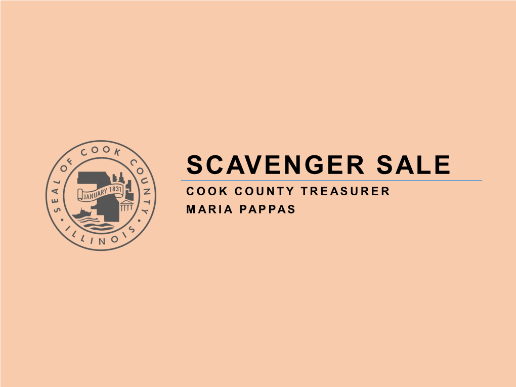 Scavenger Sale Study